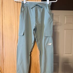 New Balance Kids' Green Cargo Joggers